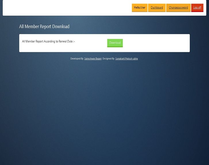 Detailed Renewal Report Download